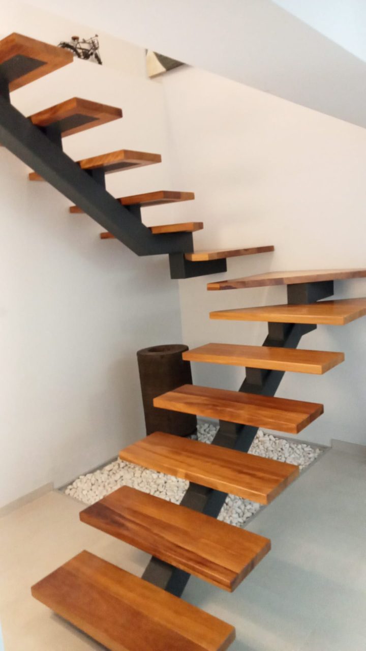 Bespoke wooden staircase