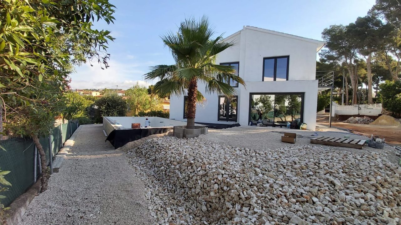 Villa with a swimming pool built in Calpe